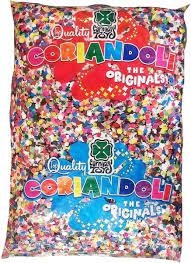 CONFETTI MULTICOLOR 1KG ()